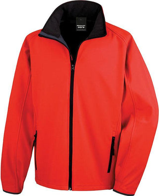 Veste personnalisée softshell équipe de golf - R231 M veste homme Russel rouge/noir S 