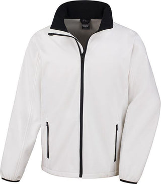 Veste personnalisée softshell équipe de golf - R231 M veste homme Russel blanc/noir S 