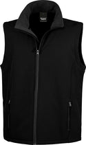 Bodywarmer Softshell - R232M Veste homme : minimum 5 pièces Result Noir S 