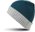 Bonnet tressé RC378X Bonnet adulte : minimum 5 pièces Result Teal 