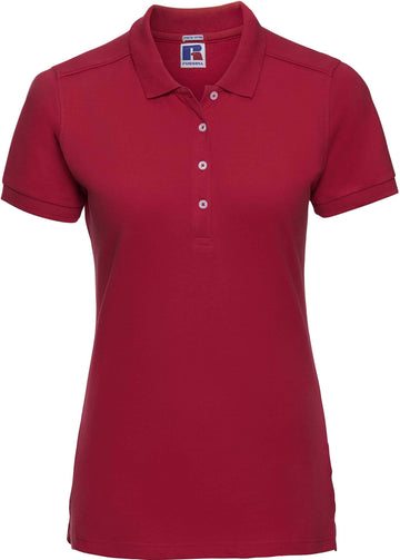 Polo personnalisé stretch golf - RU566 F polo femme Russel rouge XS 