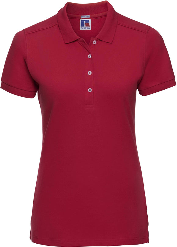 Polo personnalisé stretch golf - RU566 F polo femme Russel rouge XS 