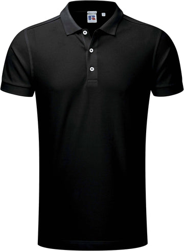 Polo personnalisé stretch golf - RU566 M polo homme Russel noir S 
