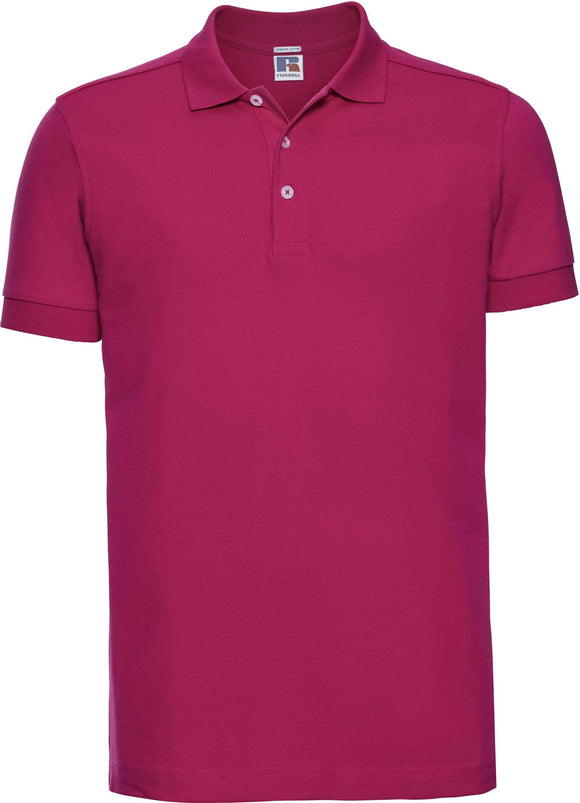 Polo personnalisé stretch golf - RU566 M polo homme Russel fuschia S 