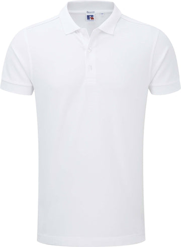 Polo personnalisé stretch golf - RU566 M polo homme Russel blanc S 
