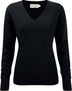 Pullover personnalisé col V-RU710F pull femme Russel noir XS 