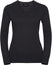 Pullover personnalisé col V-RU710F pull femme Russel charcoal XS 