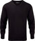 Pullover personnalisé col V-RU710M pull 1/4 zips Russel noir S 