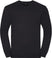 Pullover personnalisé col V-RU710M pull 1/4 zips Russel charcoal S 
