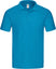 Polo personnalisé coton équipe de golf - SC63050 polo homme Fruit of the Loom azur S 