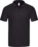 Polo personnalisé coton équipe de golf - SC63050 polo homme Fruit of the Loom noir S 