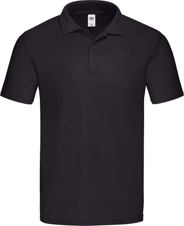 Polo personnalisé coton équipe de golf - SC63050 polo homme Fruit of the Loom noir S 