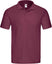 Polo personnalisé coton équipe de golf - SC63050 polo homme Fruit of the Loom bordeaux S 