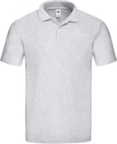 Polo personnalisé coton équipe de golf - SC63050 polo homme Fruit of the Loom gris S 