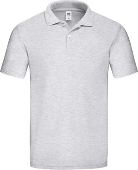 Polo personnalisé coton équipe de golf - SC63050 polo homme Fruit of the Loom gris S 