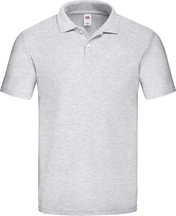 Polo personnalisé coton équipe de golf - SC63050 polo homme Fruit of the Loom gris S 