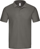 Polo personnalisé coton équipe de golf - SC63050 polo homme Fruit of the Loom graphite S 
