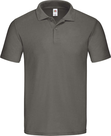 Polo personnalisé coton équipe de golf - SC63050 polo homme Fruit of the Loom graphite S 