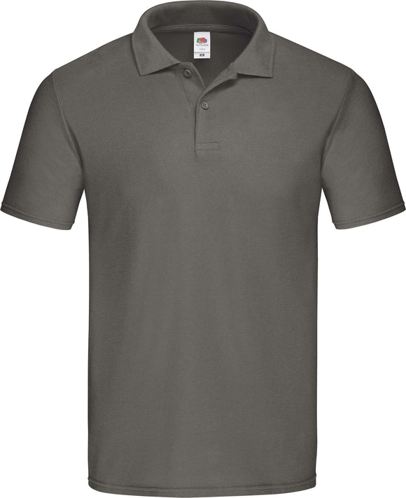 Polo personnalisé coton équipe de golf - SC63050 polo homme Fruit of the Loom graphite S 