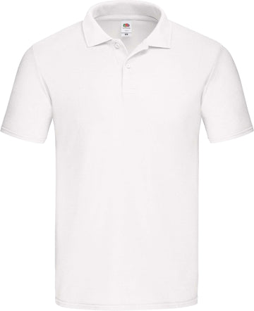 Polo personnalisé coton équipe de golf - SC63050 polo homme Fruit of the Loom blanc S 