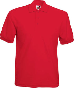 Polo personnalisé technique golf club - SC63402 polo homme Fruit of the Loom rouge S 