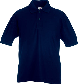 Polo technique école golf club - SC63417 polo junior: minimum 5 pièces Fruit of the Loom navy 3/4 ans 