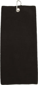 Serviette de golf en microfibre TC019 serviette de golf Towel city noir 