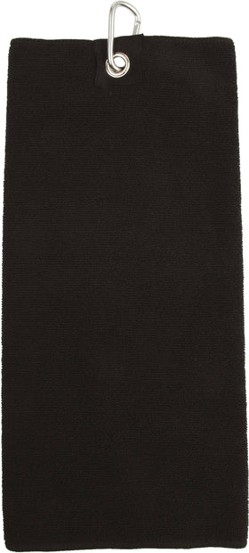 Serviette de golf en microfibre TC019 serviette de golf Towel city noir 
