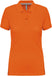 Polo silver plus WK-275 Polo femme :minimum 5 pièces WK- Designed to work Orange XS 