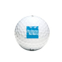 Balle Titleist Trufeel personnalisée balle de golf Titleist Logo Blanc 