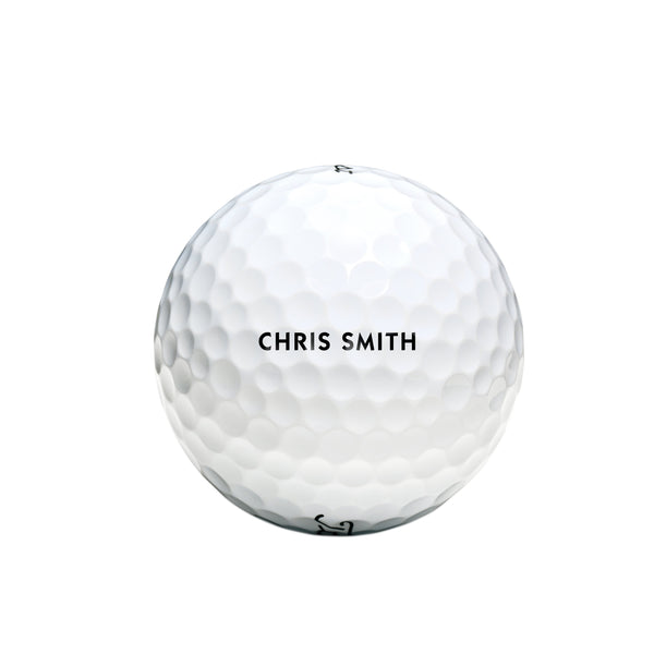 Balle Titleist tour soft personnalisée balle de golf Titleist Personnalisation. Blanc 