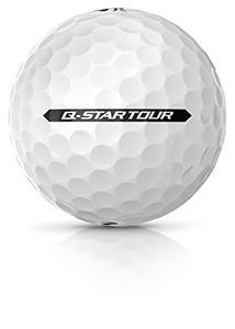 Balle Srixon Q-Star tour 3 personnalisée balle de golf srixon Blanc 