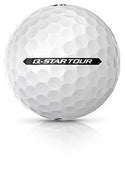 Balle Srixon Q-Star tour 3 personnalisée balle de golf srixon Blanc 