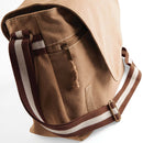 Sac courrier vintage en toile - QD610 sac de voyage: minimum 2 pièces Quadra 