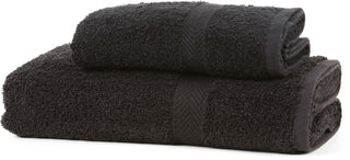 Serviette de bain en coton ring spun TC04 linge de maison: 2 pièces minimum Towel city Noir Sans broderie 
