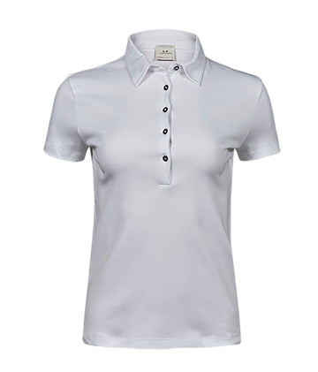 Polo pima coton : TJ-1441 Polo femme :minimum 5 pièces Tee Jays Blanc S 