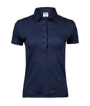 Polo pima coton : TJ-1441 Polo femme :minimum 5 pièces Tee Jays Marine S 