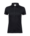 Polo pima coton : TJ-1441 Polo femme :minimum 5 pièces Tee Jays Noir S 