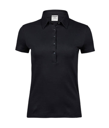 Polo pima coton : TJ-1441 Polo femme :minimum 5 pièces Tee Jays Noir S 