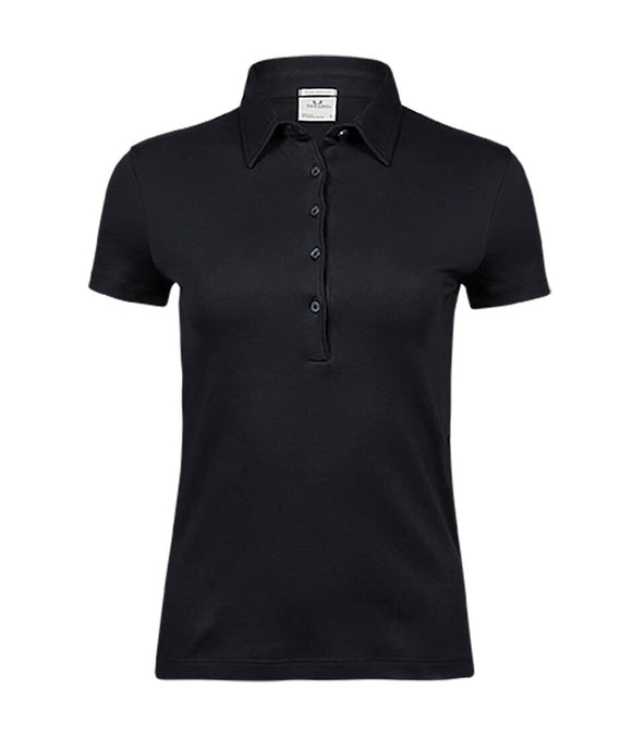 Polo pima coton : TJ-1441 Polo femme :minimum 5 pièces Tee Jays Noir S 