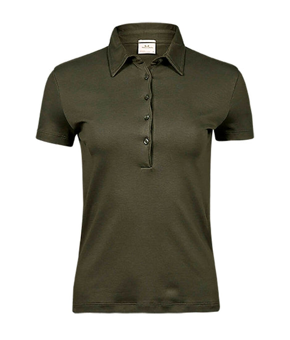 Polo pima coton : TJ-1441 Polo femme :minimum 5 pièces Tee Jays Olive S 