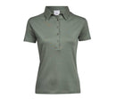 Polo pima coton : TJ-1441 Polo femme :minimum 5 pièces Tee Jays Leaf green S 