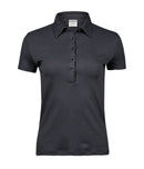Polo pima coton : TJ-1441 Polo femme :minimum 5 pièces Tee Jays Anthracite S 