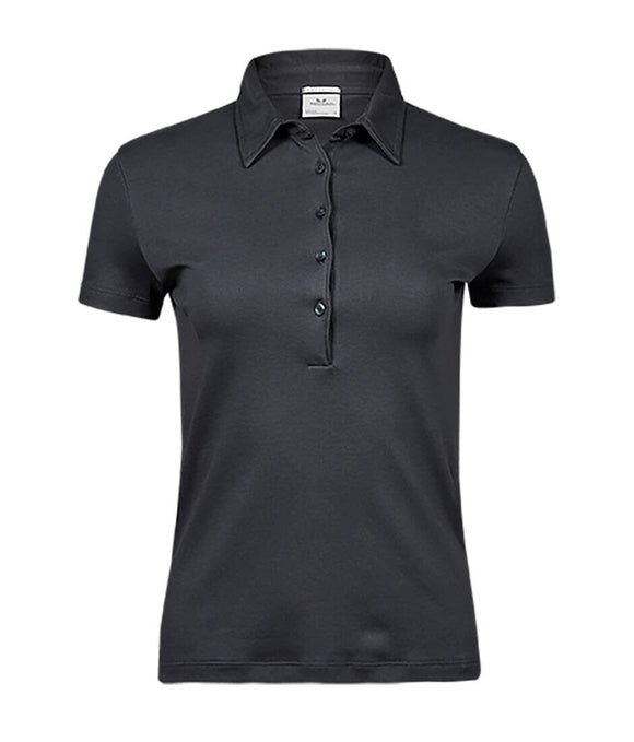 Polo pima coton : TJ-1441 Polo femme :minimum 5 pièces Tee Jays Anthracite S 