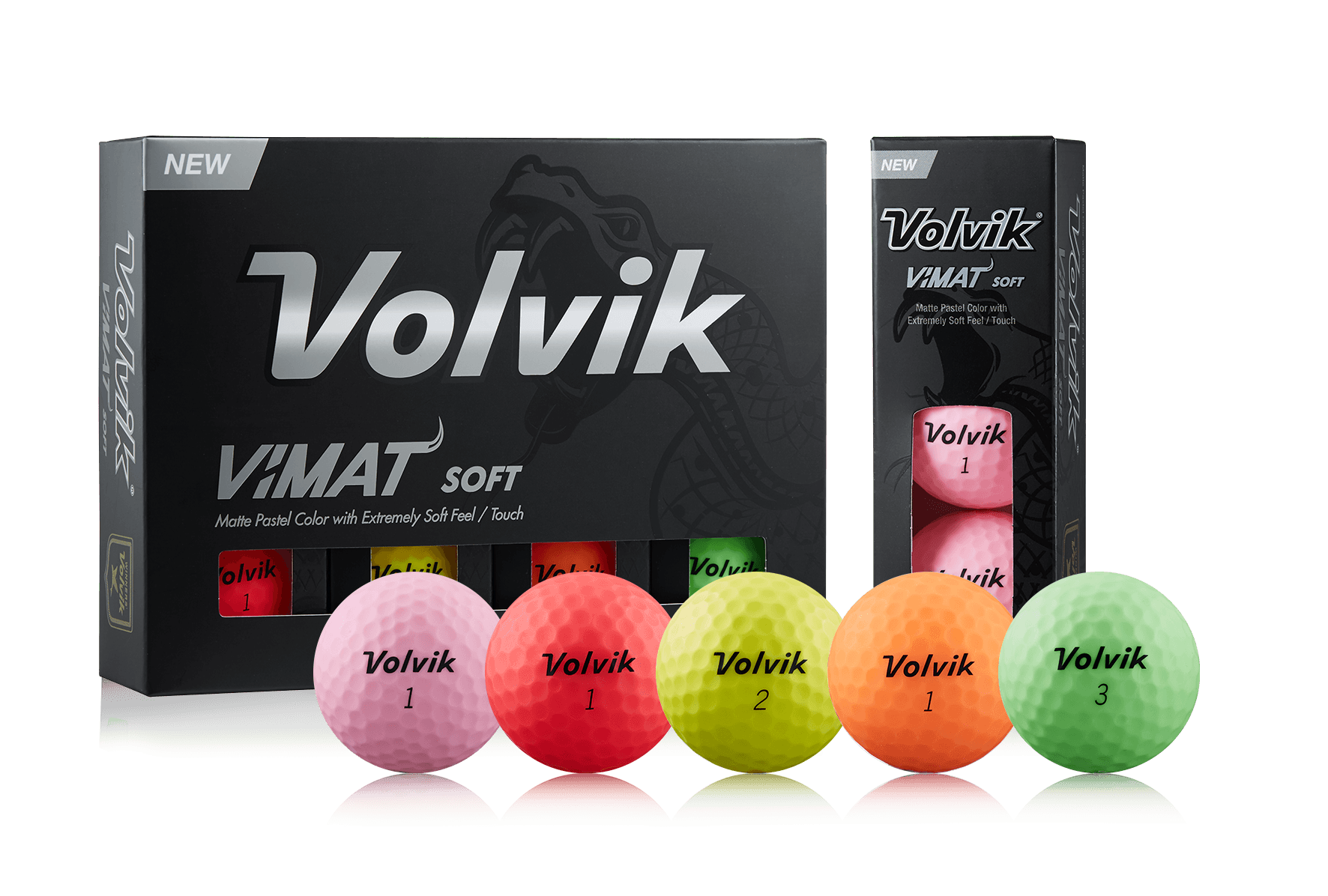 Balles Volvik Vimat personnalisées balle de golf Volvik 