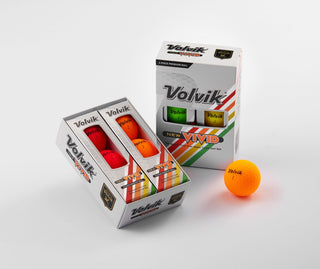 Balles Volvik des coffrets de 6 balles vivid personnalisées balle de golf Volvik 