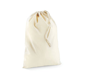 Petit sac en coton - WM115 sachet : 5 pièces minimum Westford Mill Naturel XXS : 15x10cm 