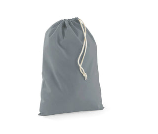 Petit sac en coton - WM115 sachet : 5 pièces minimum Westford Mill Gris XXS : 15x10cm 
