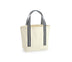 Sac shopping en coton organique WM690 Sac shopping Westford Mill Naturel/Navy 