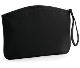 Pochette en coton biologique Earthware® - WM820 Trousse de toilette personnalisée Westford Mill Noir S 